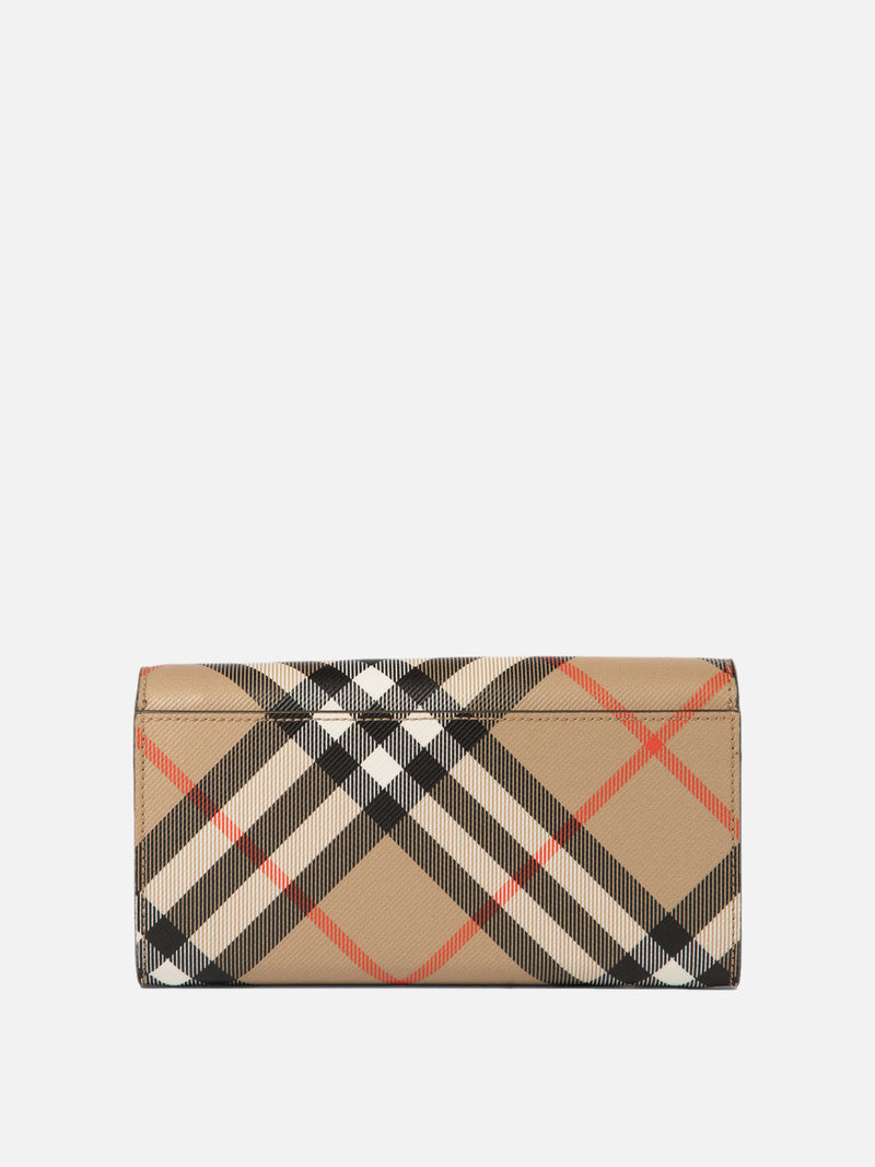 Vietti Burberry Portafoglio continental Check Outlet
