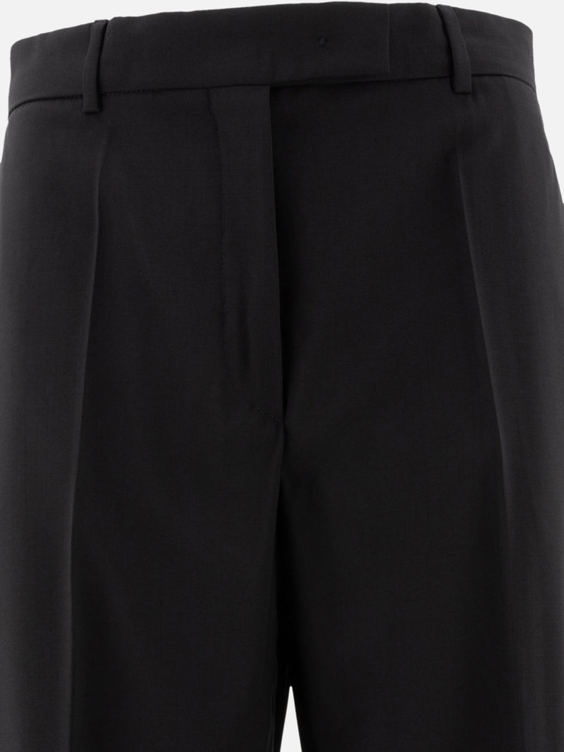 Vietti Max Mara Sportmax Pantaloni oversize in lana stretch Shopping Online