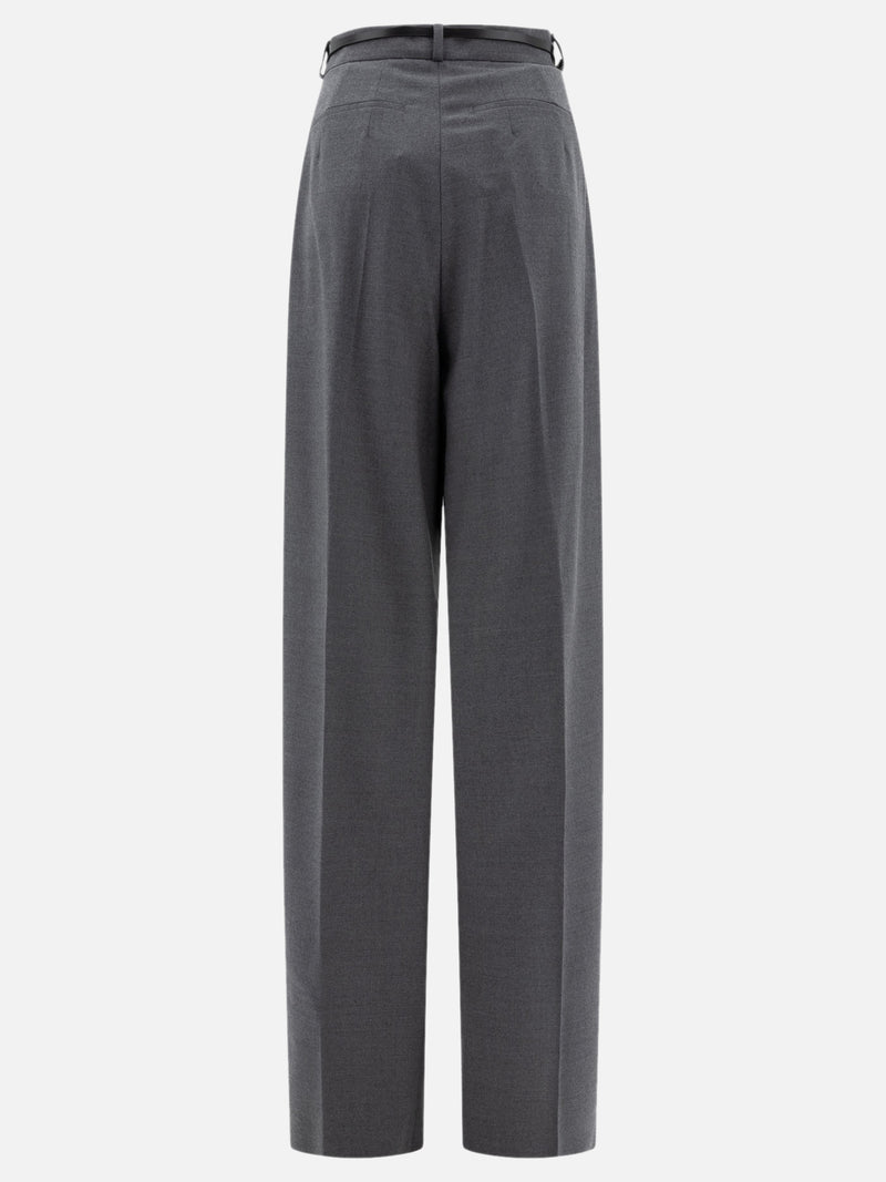 Vietti Max Mara Sportmax Pantaloni oversize in lana stretch Affare Del Giorno