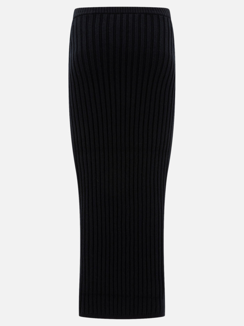 Vietti Max Mara Gonna in maglia di lana e cashmere Novità