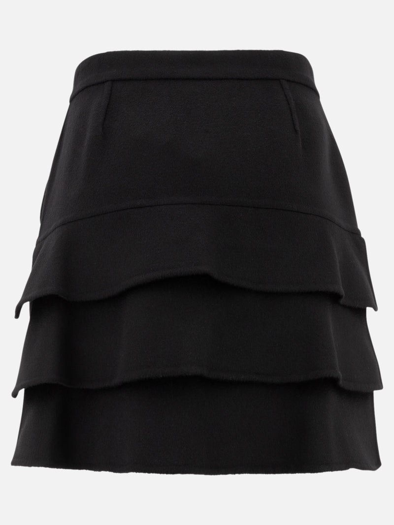 Vietti Max Mara Gonna corta in cammello Sconto
