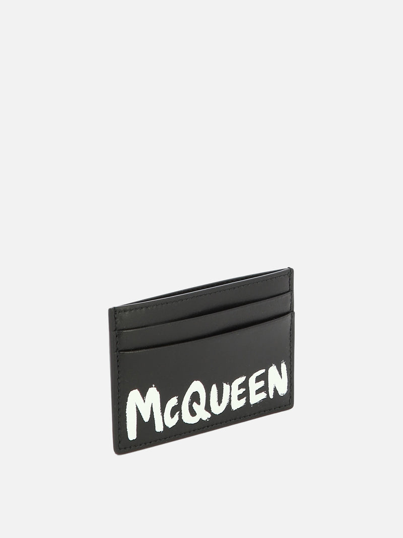 Vietti Alexander McQueen Portacarte "McQueen Graffiti" Flash Sale