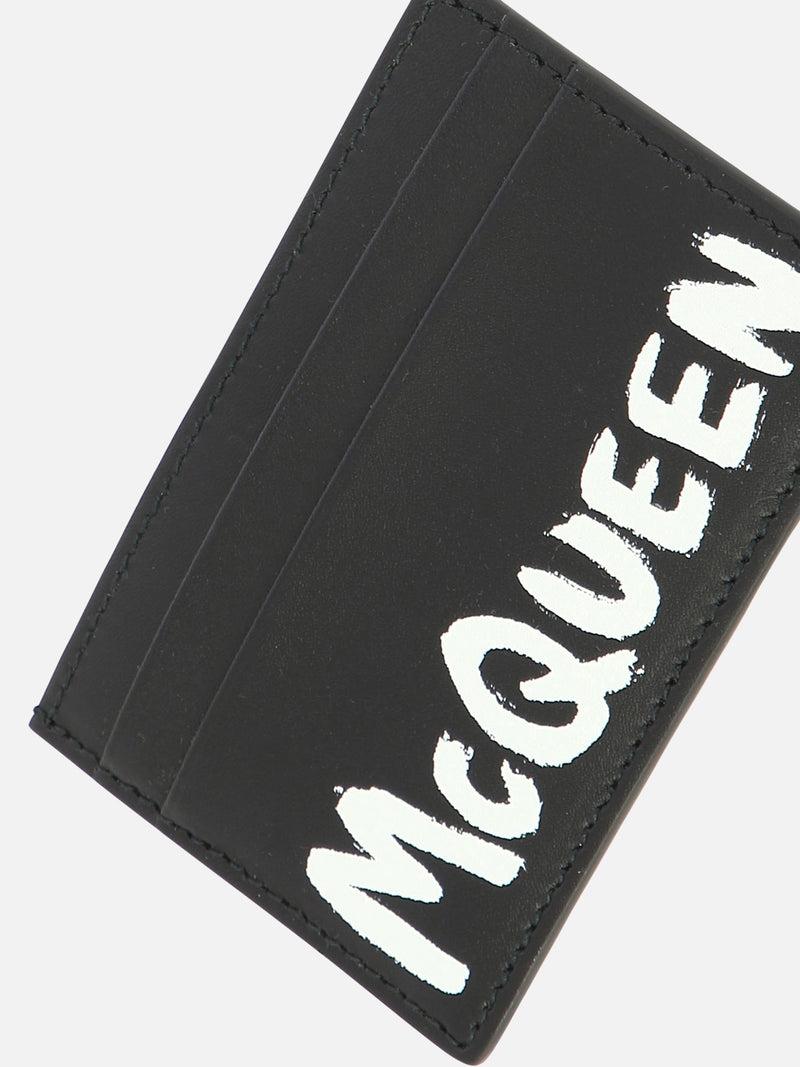 Vietti Alexander McQueen Portacarte "McQueen Graffiti" Flash Sale