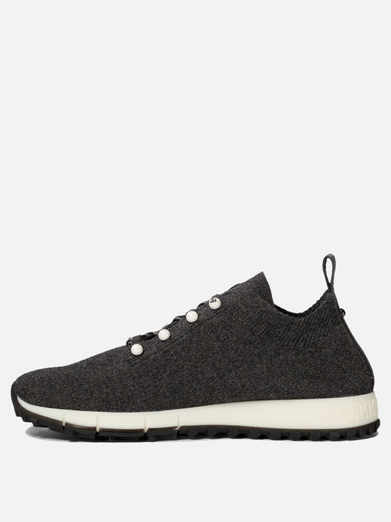 Vietti Jimmy Choo Sneaker in cashmere "Veles" Offerta migliore