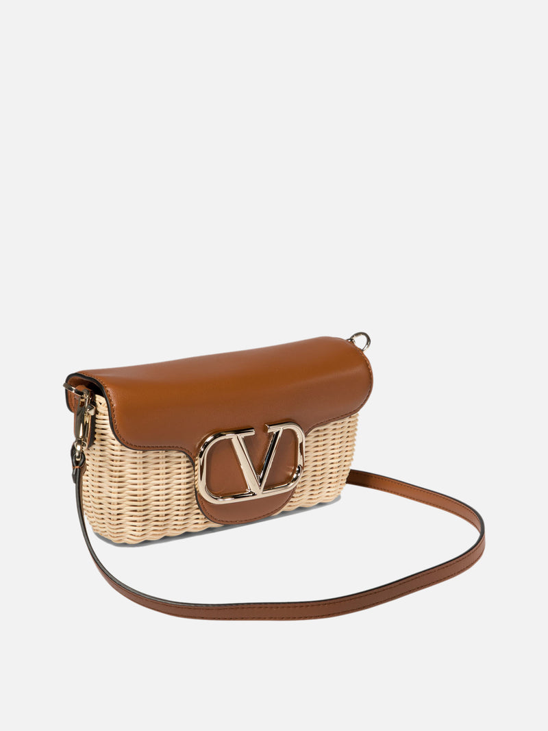 Vietti Valentino Garavani Borsa a tracolla "Locò" in midollino Shopping Online
