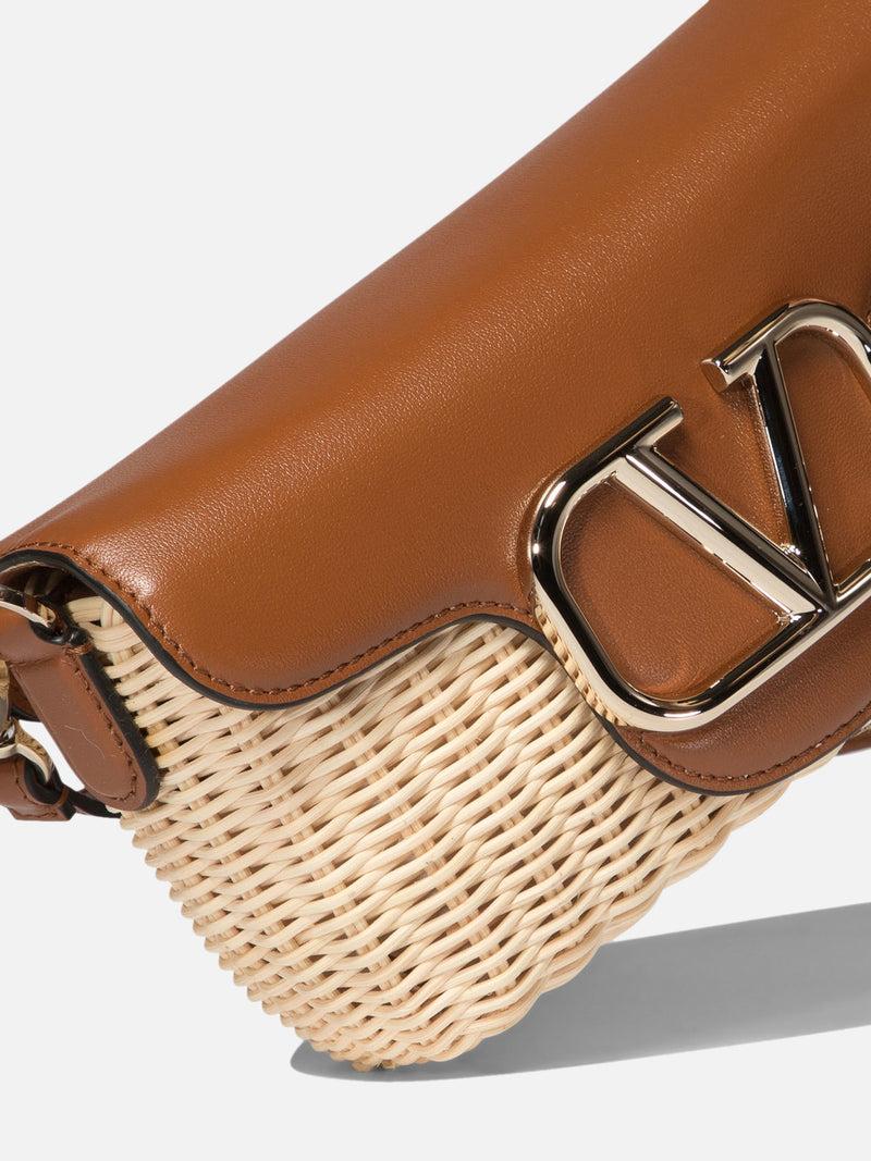 Vietti Valentino Garavani Borsa a tracolla "Locò" in midollino Shopping Online