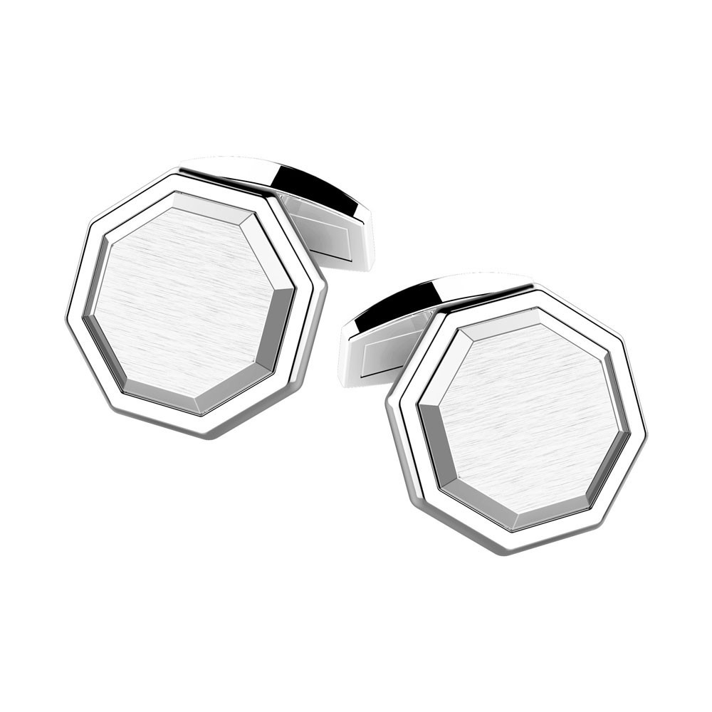 Zancan Gemelli Zancan in argento ottagonali In Linea