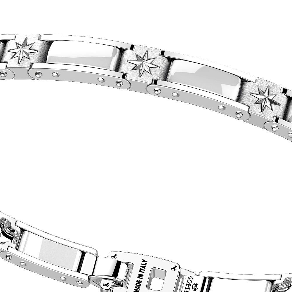 Zancan Bracciale Zancan in argento e ceramica con rose dei venti Vendite Flash