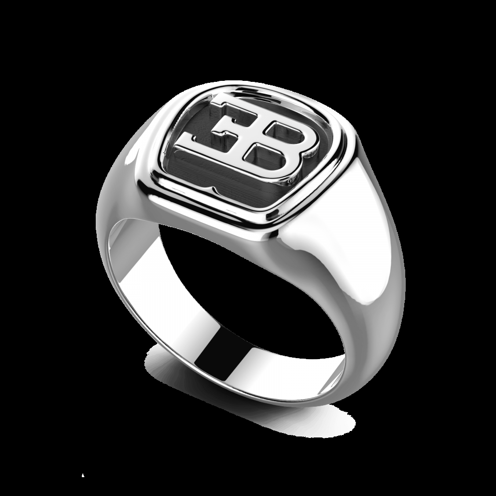 Zancan Anello chevalier Bugatti in argento Nuovo