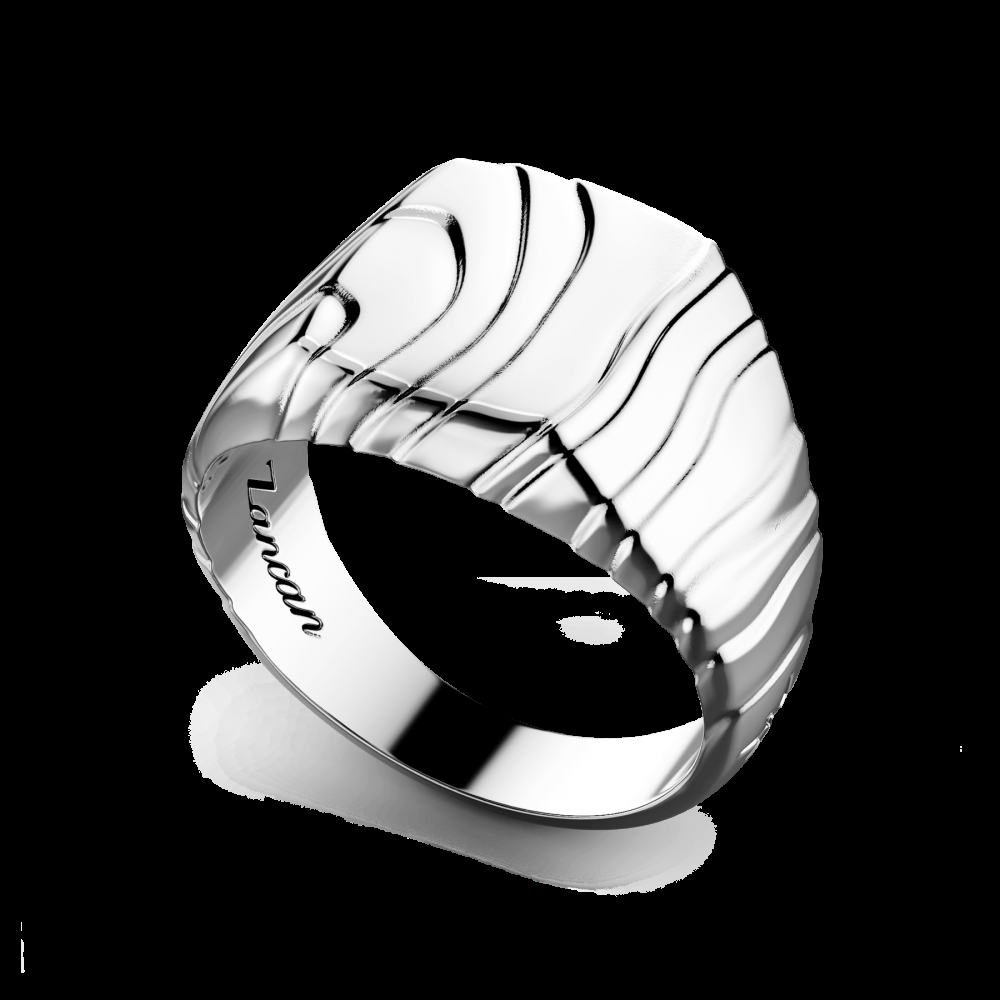 Zancan Anello chevalier Zancan in argento Pezzi Unici