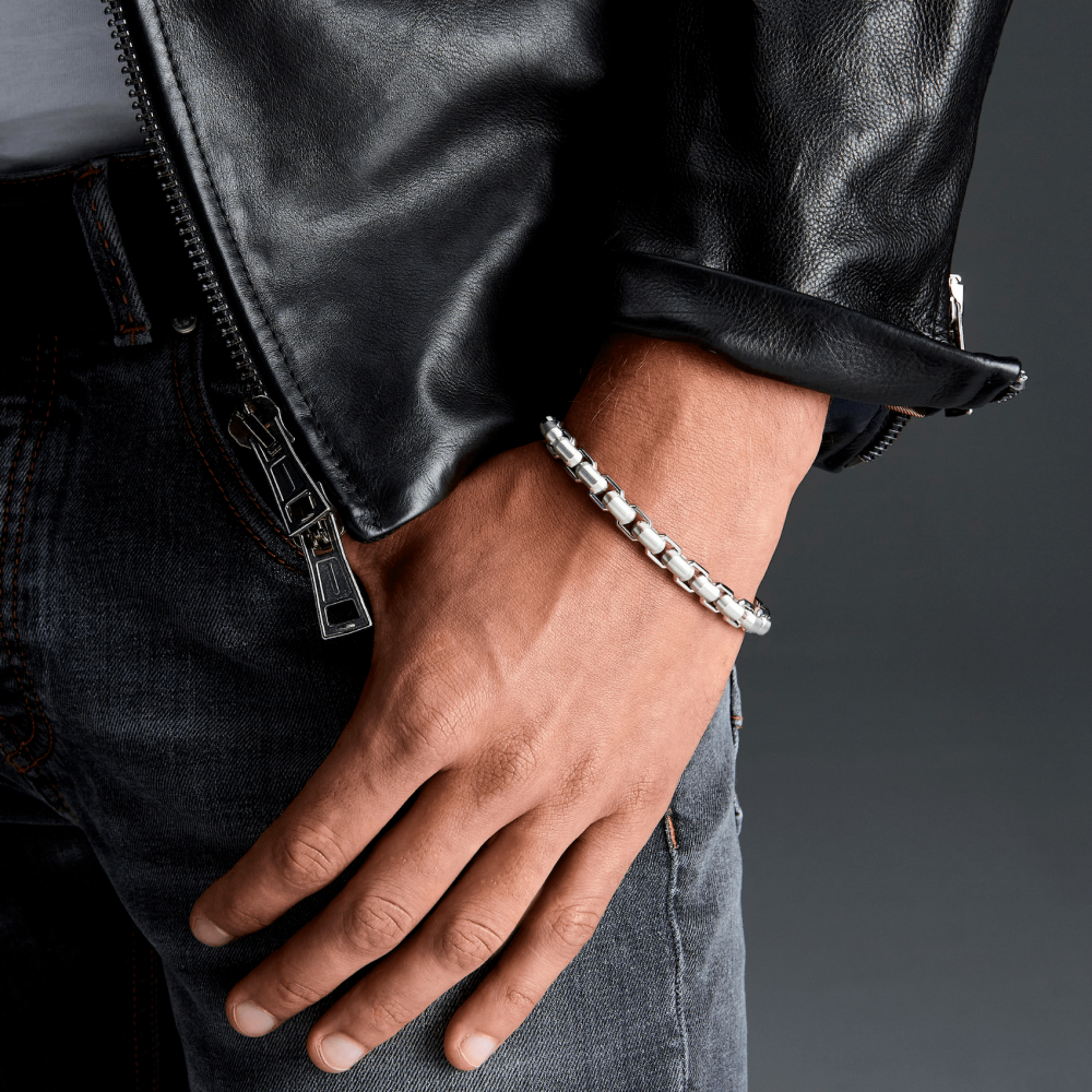 Zancan Bracciale solo maglia Zancan in argento Saldi Di Fabbrica