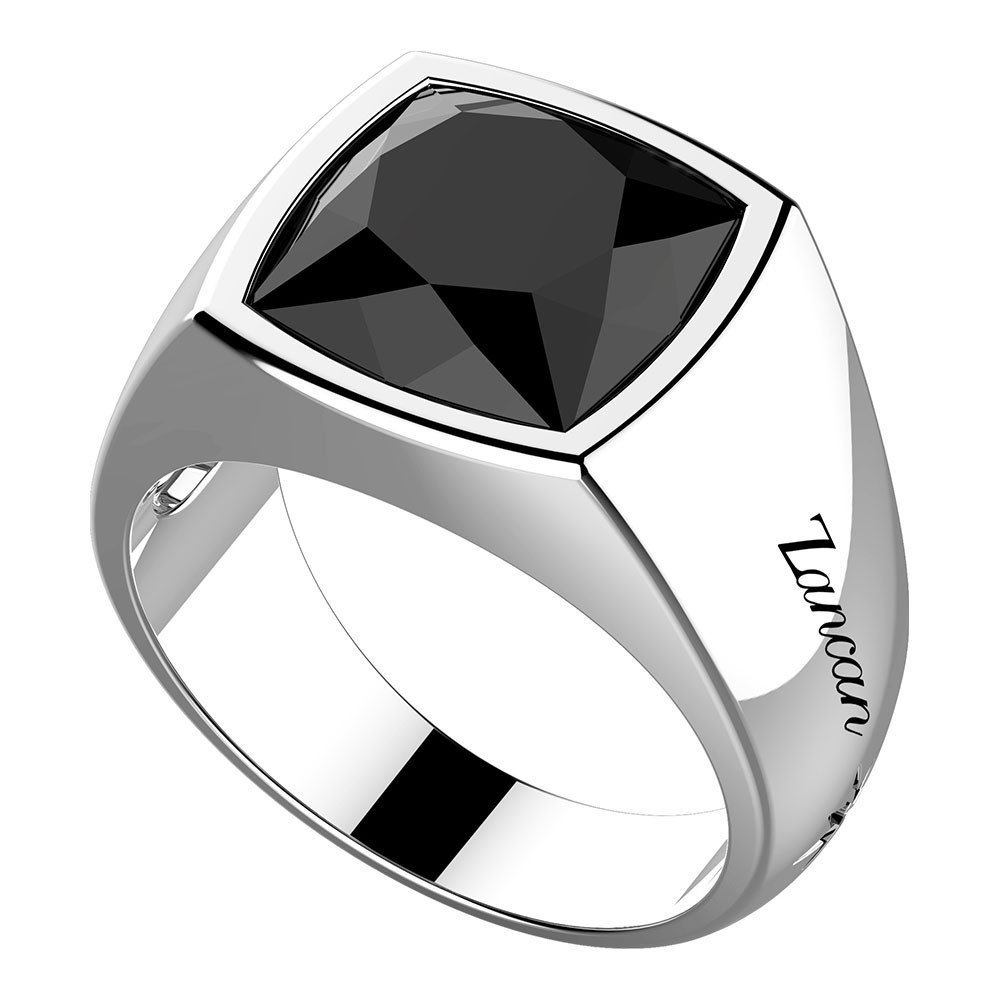 Zancan Anello in argento con grande onice naturale Saldi