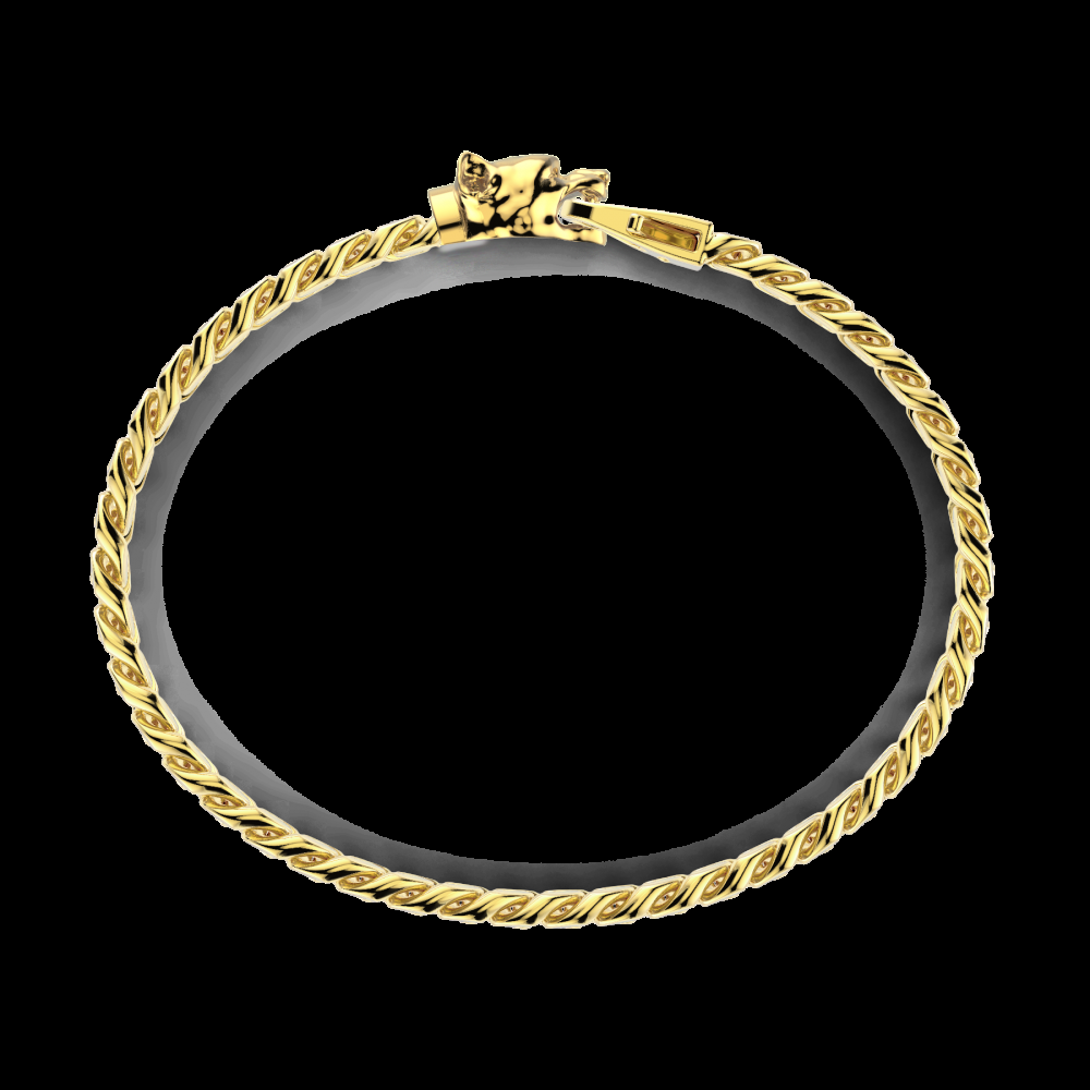 Zancan Bracciale a grumetta Zancan in argento con chiusura a testa di pitbull Offerta Pasqua