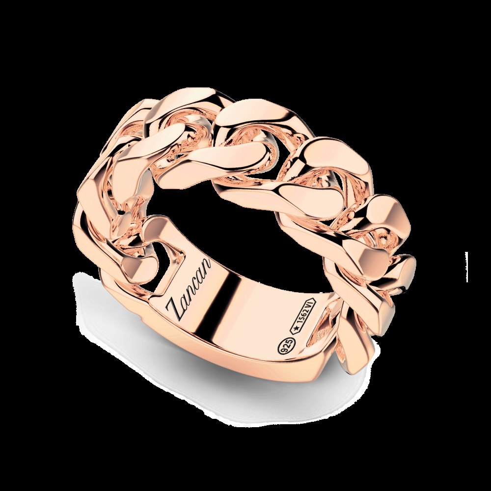 Zancan Anello in argento con groumette Vendita