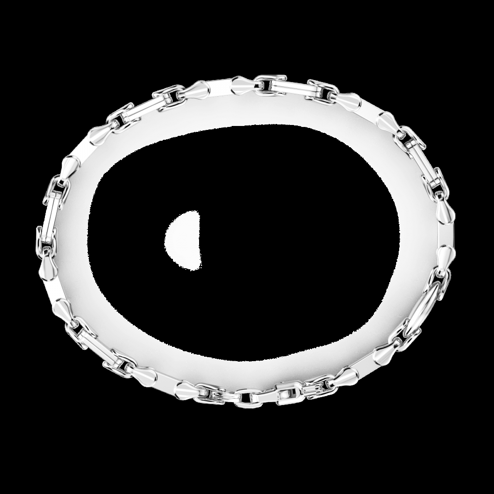 Zancan Bracciale Zancan solo maglia in argento Offerta