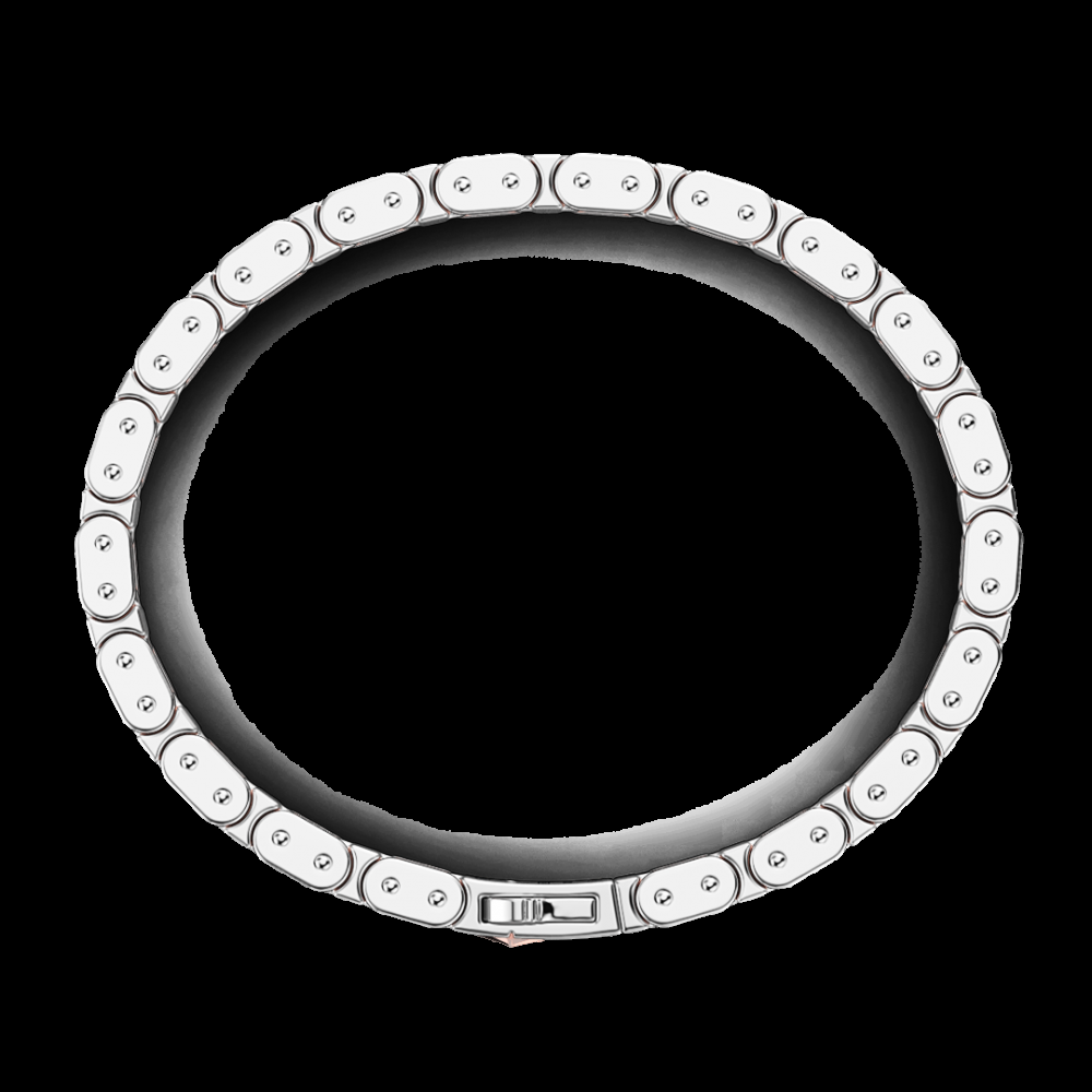 Zancan Bracciale da uomo Zancan in argento e oro rosa Economico