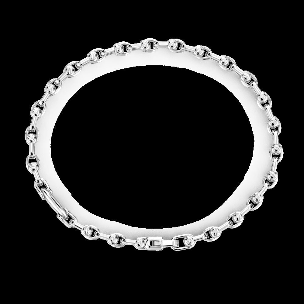 Zancan Bracciale Zancan solo maglia in argento Saldi Di Fabbrica