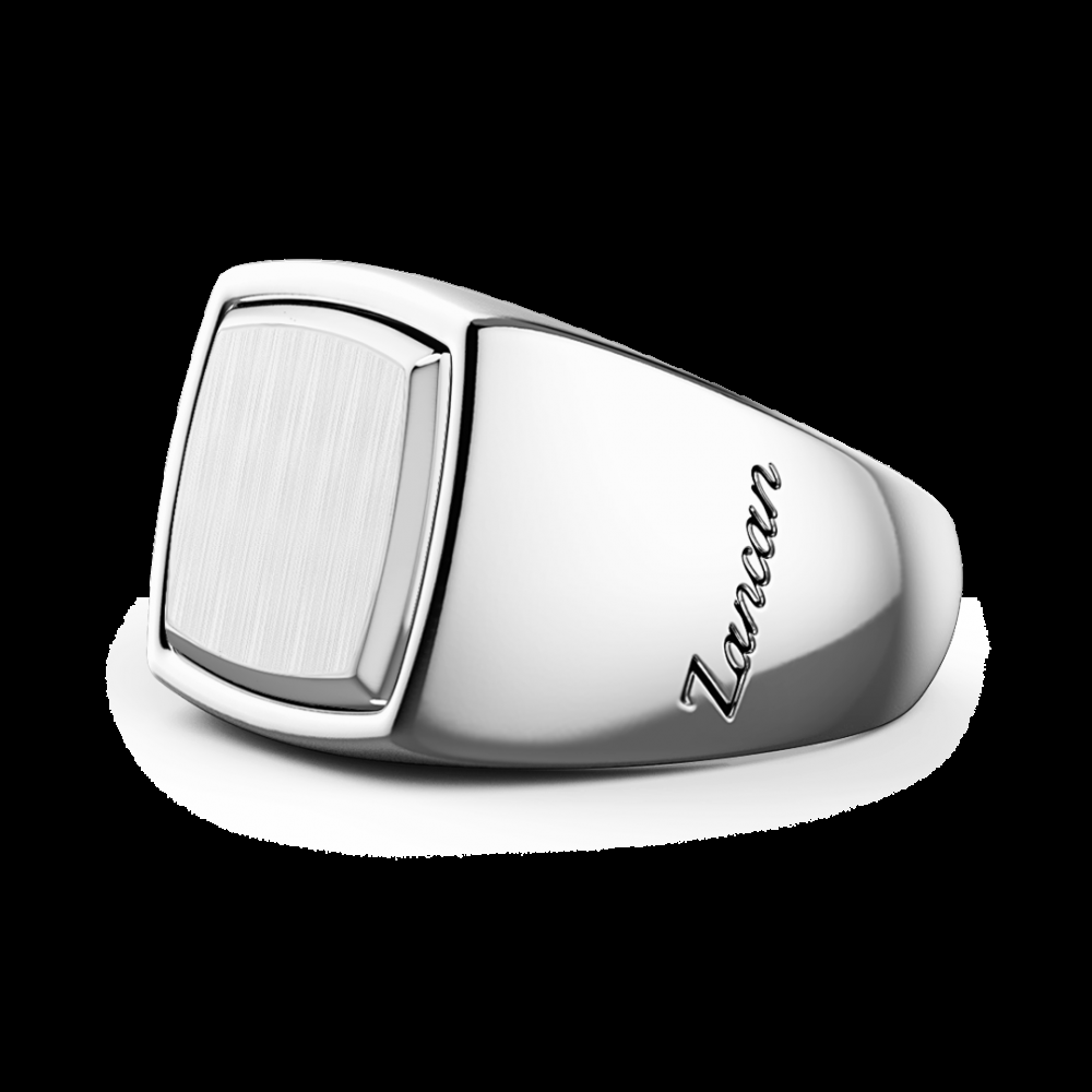 Zancan Anello chavlier Zancan in argento esagonale 2025