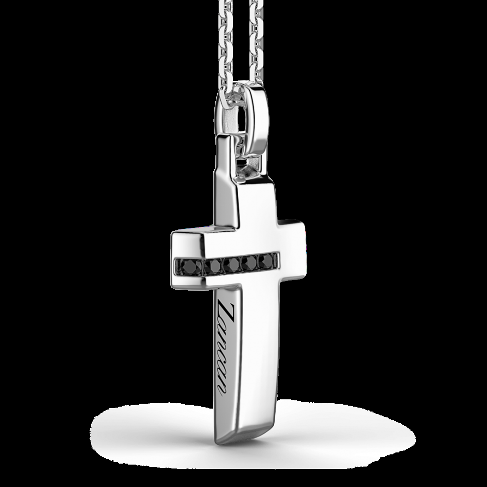 Zancan Collana Zancan in argento con pendente a croce Saldi Di Fabbrica