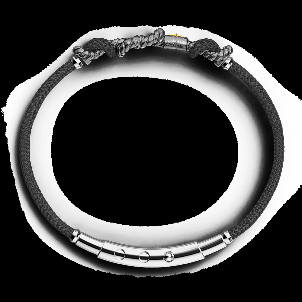 Zancan Bracciale Zancan in argento brunito con nodo Vendita