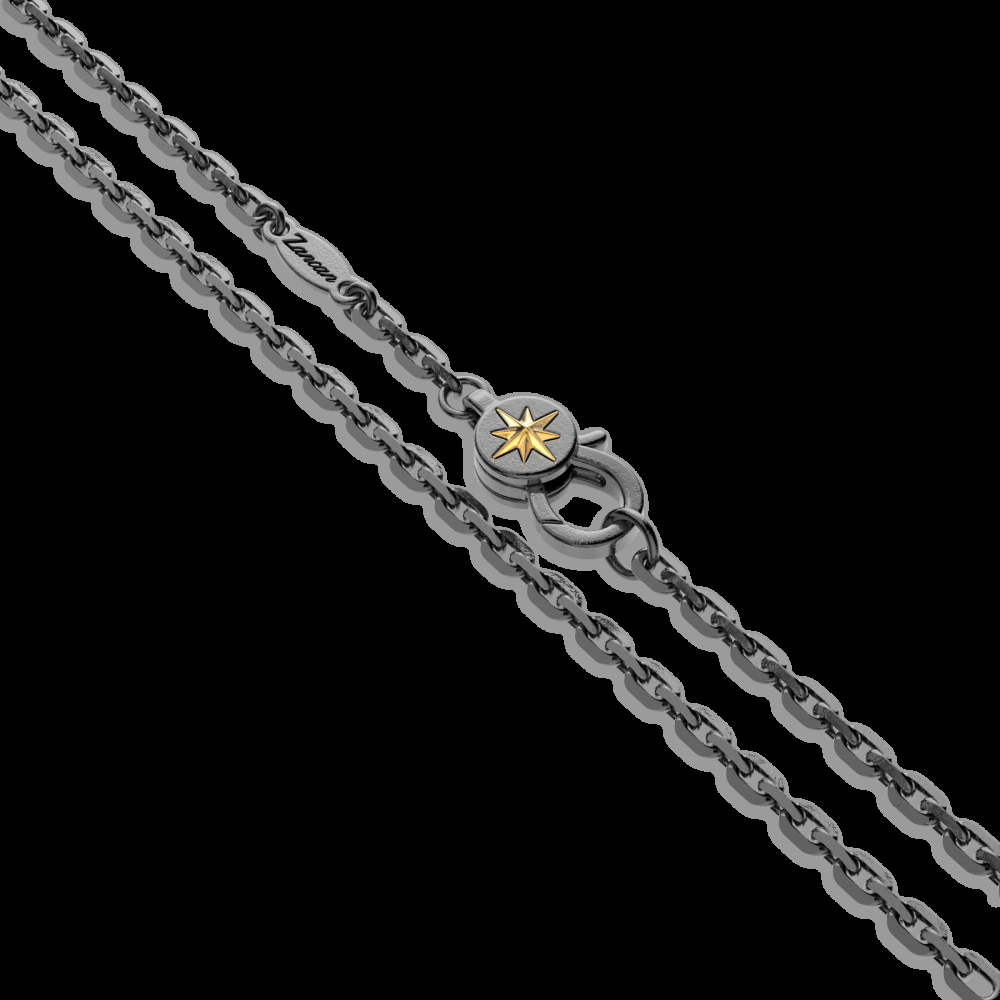 Zancan Collana Zancan in argento brunito con faro Shopping Online