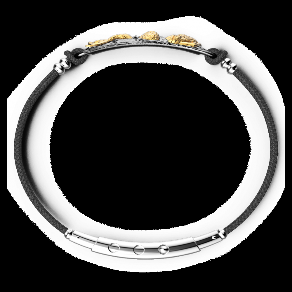 Zancan Bracciale Zancan in argento brunito con Sirena Novità