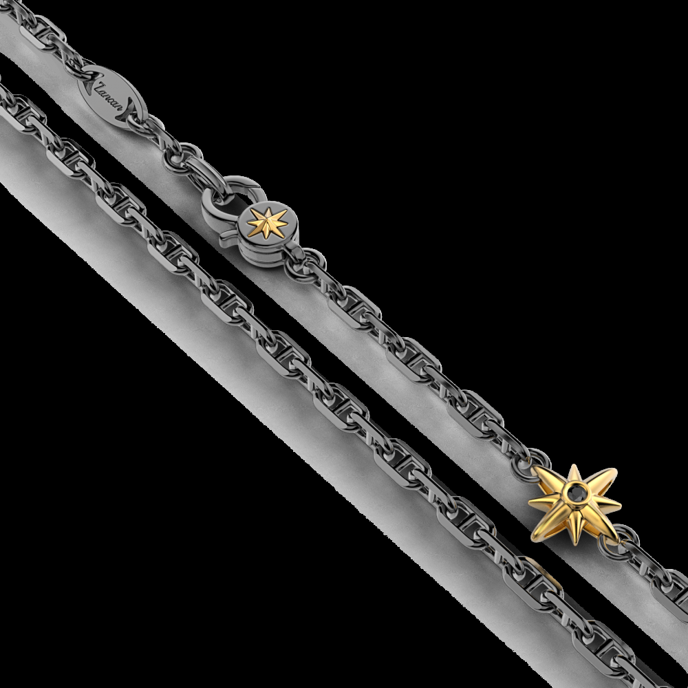 Zancan Collana in argento con rosa dei venti Sconto