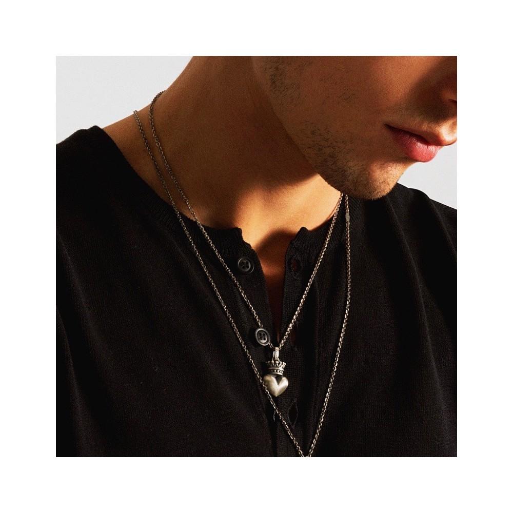 Zancan Collana Zancan in argento con cuore Qualità Garantita