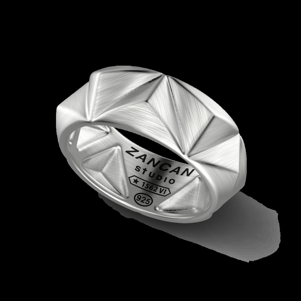 Zancan Anello Zancan Studio in argento Fino Al -60%