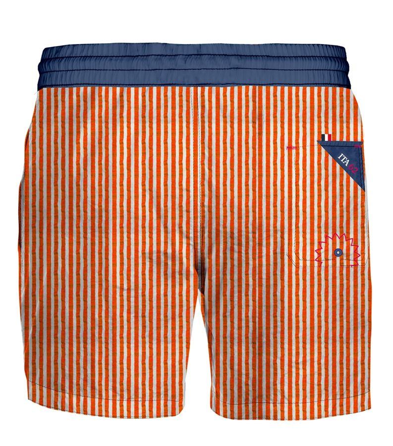 Zeybra COSTUME UOMO YACHTING 074 ORANGE FLUO Italy