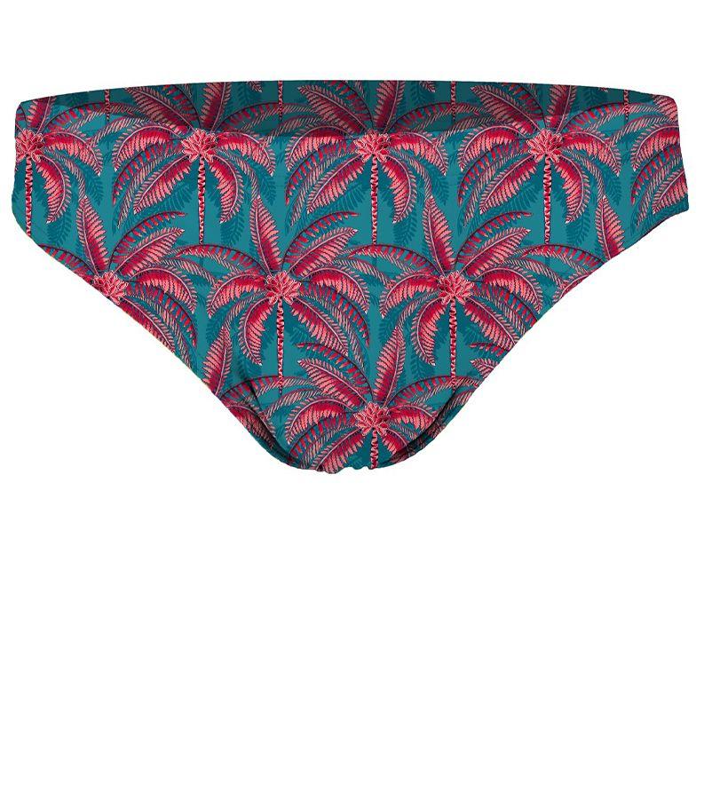 Zeybra SLIP UOMO PALME PETROLIO Sottocosto