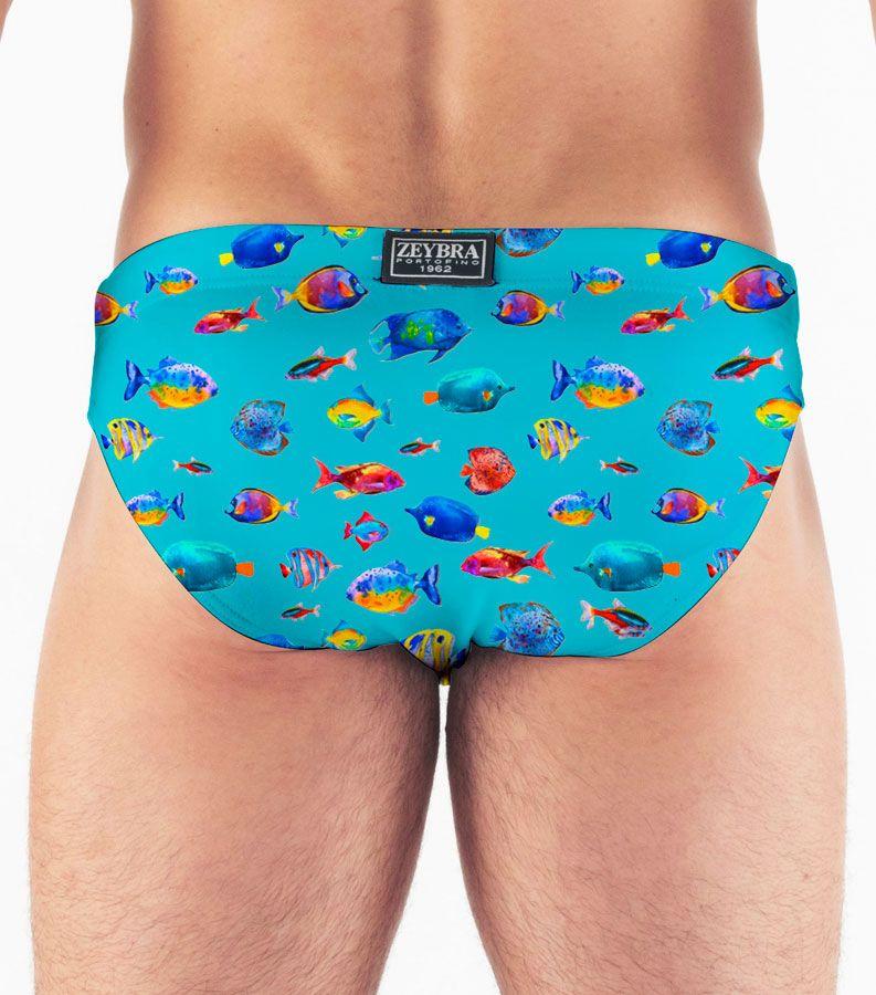 Zeybra SLIP UOMO PESCI HAWAII Economico