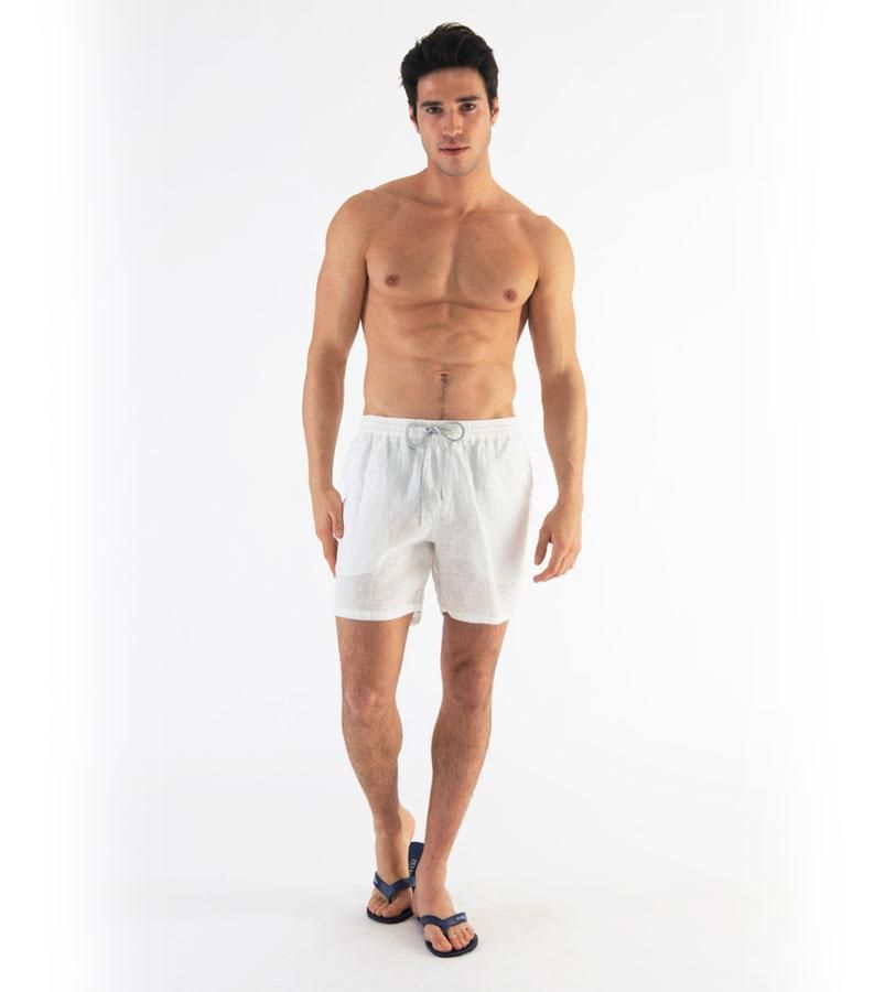 Zeybra COSTUME UOMO LINO BIANCO 2025