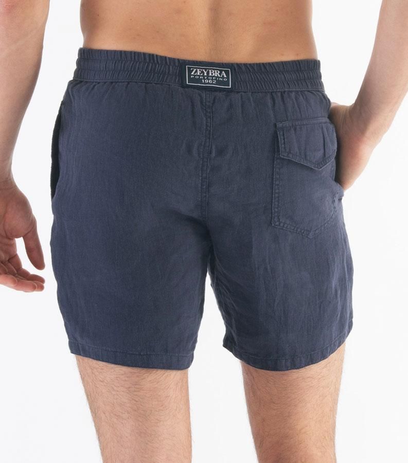 Zeybra COSTUME UOMO LINO BLU Italy