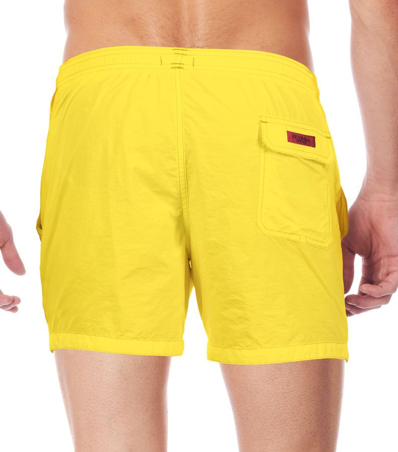 Zeybra COSTUME UOMO TINTA UNITA HERITAGE CANARINO Nuovo