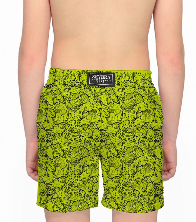 Zeybra COSTUME BAMBINO FLUO PRINT GIALLO FLUO Promozione Limitata