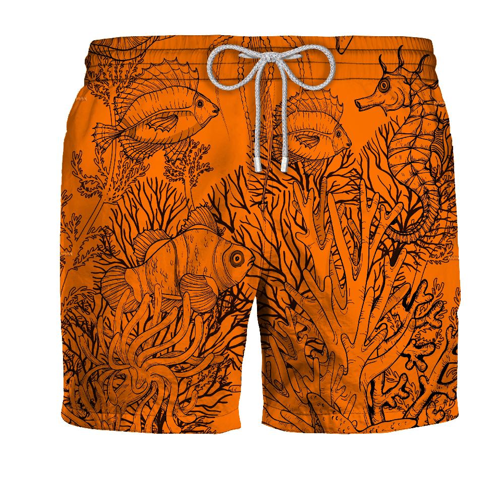 Zeybra COSTUME BAMBINO FLUO PRINT ORANGE FLUO Shopping Online