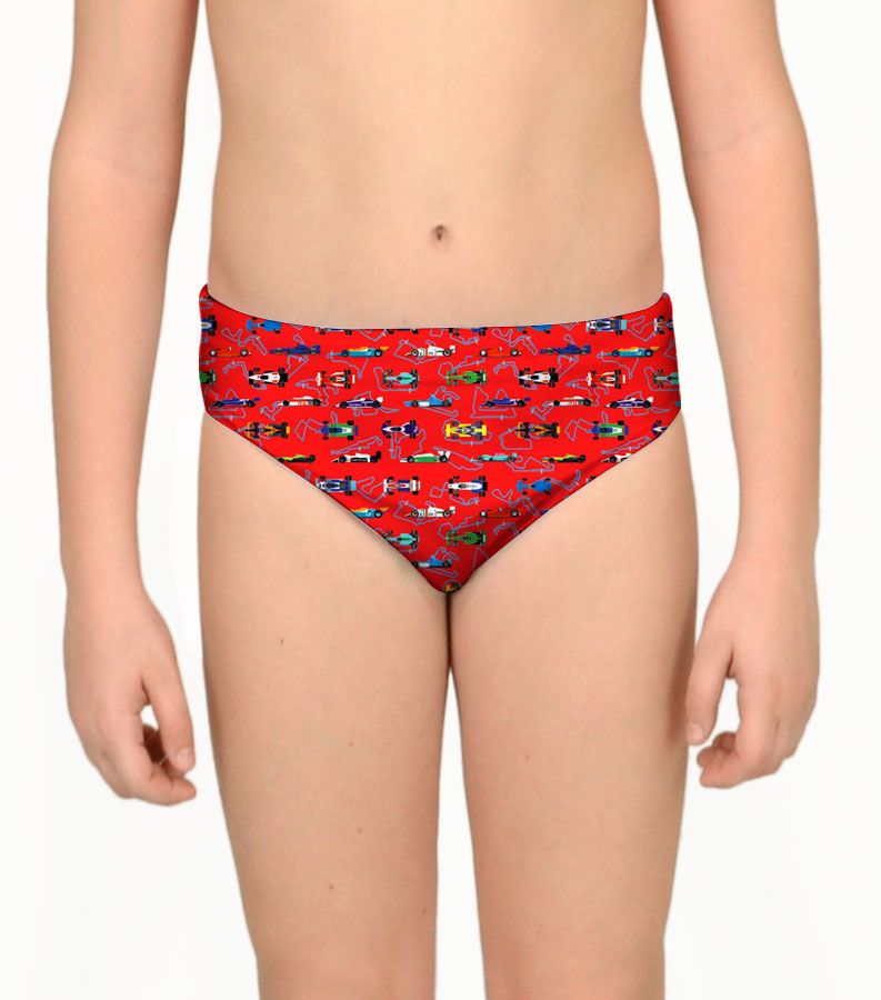 Zeybra SLIP BAMBINO FORMULA 1 RED RACE Italia