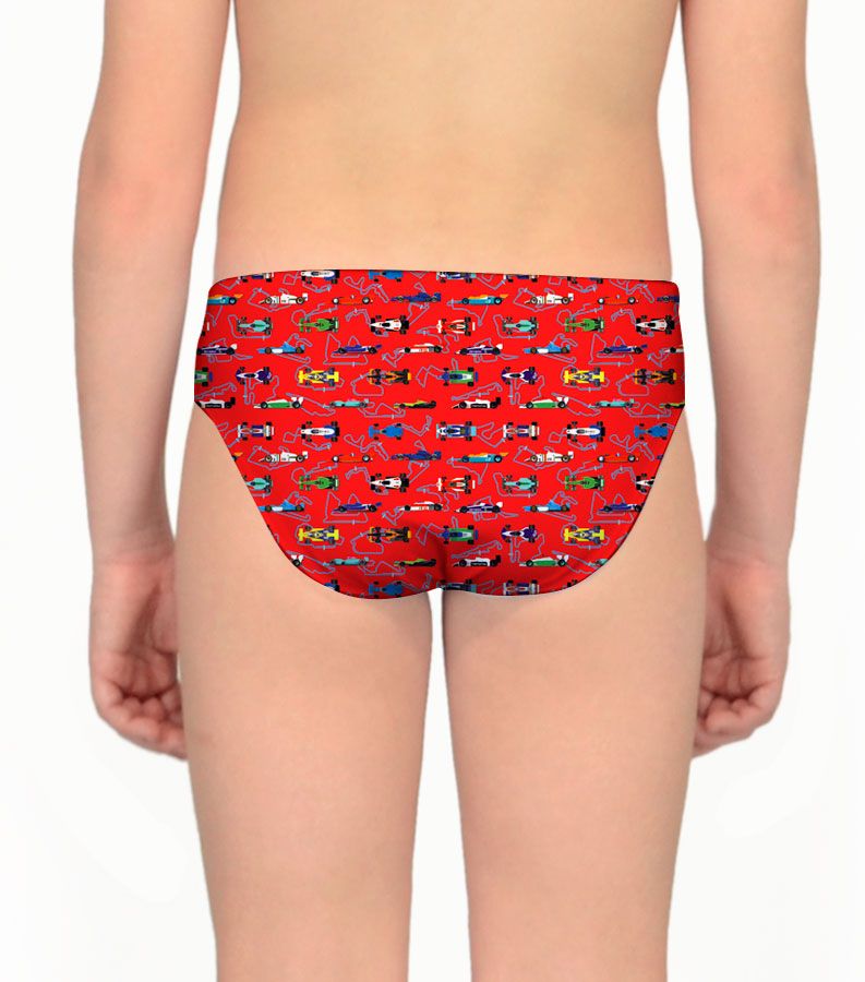 Zeybra SLIP BAMBINO FORMULA 1 RED RACE Italia