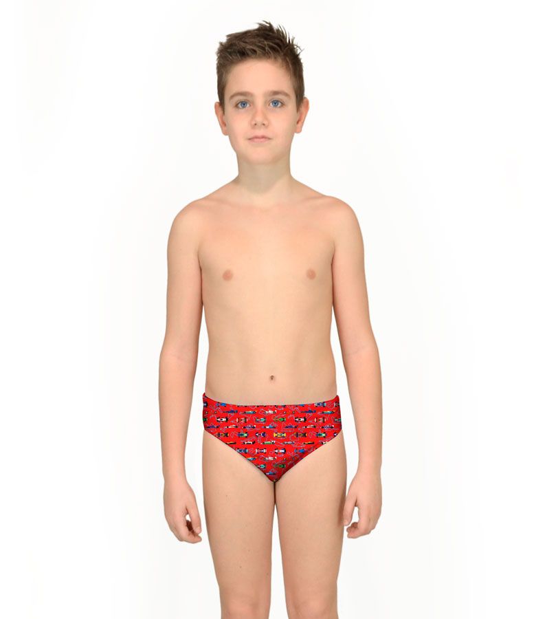 Zeybra SLIP BAMBINO FORMULA 1 RED RACE Italia