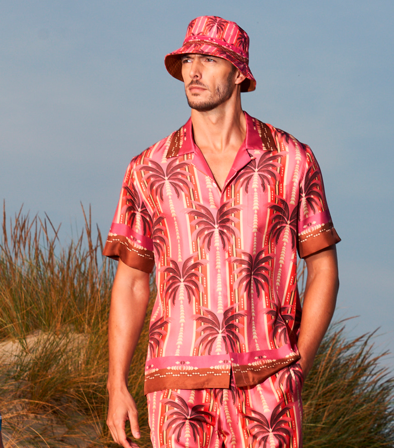 Zeybra CAPPELLO DA PESCATORE UNISEX PALME Pezzi Unici