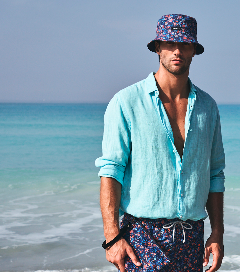 Zeybra CAPPELLO DA PESCATORE UNISEX FIORI FLUO Qualità Garantita