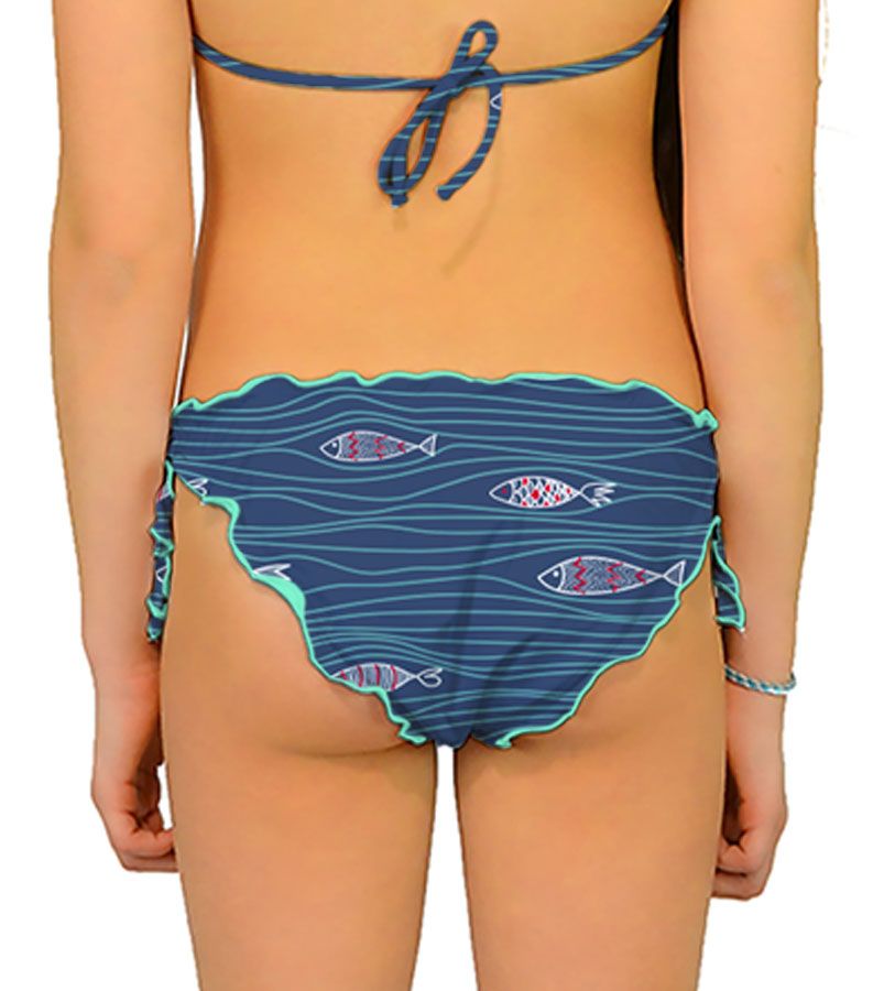 Zeybra SLIP BAMBINA ARRICCIATO SARDINE NAZIONALE Super sconto