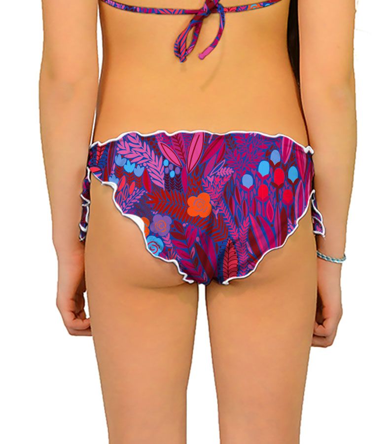 Zeybra SLIP BAMBINA ARRICCIATO BOTANIC FUXIA Sottocosto
