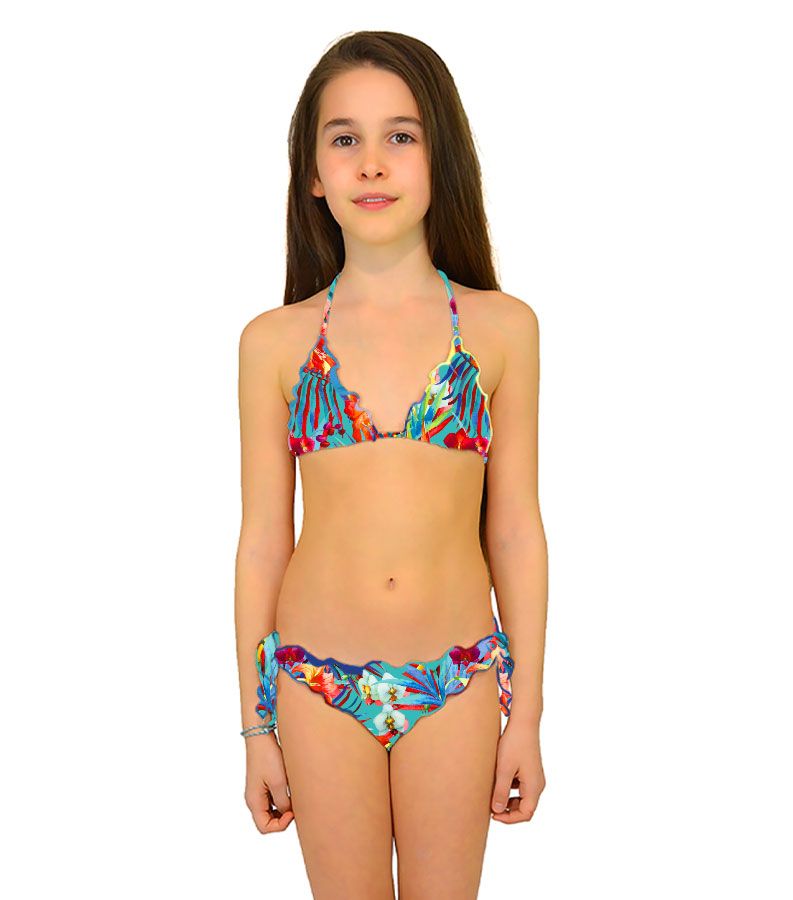 Zeybra TRIANGOLO BAMBINA REVERSIBILE GIUNGLA BALI Convenienza