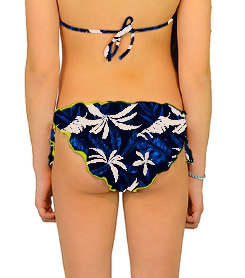 Zeybra SLIP BAMBINA REVERSIBILE FORESTA BLU Presa