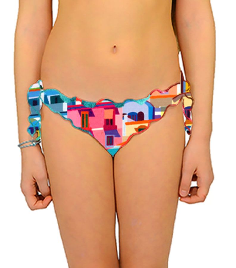 Zeybra SLIP BAMBINA REVERSIBILE AMALFI GIALLO Economico