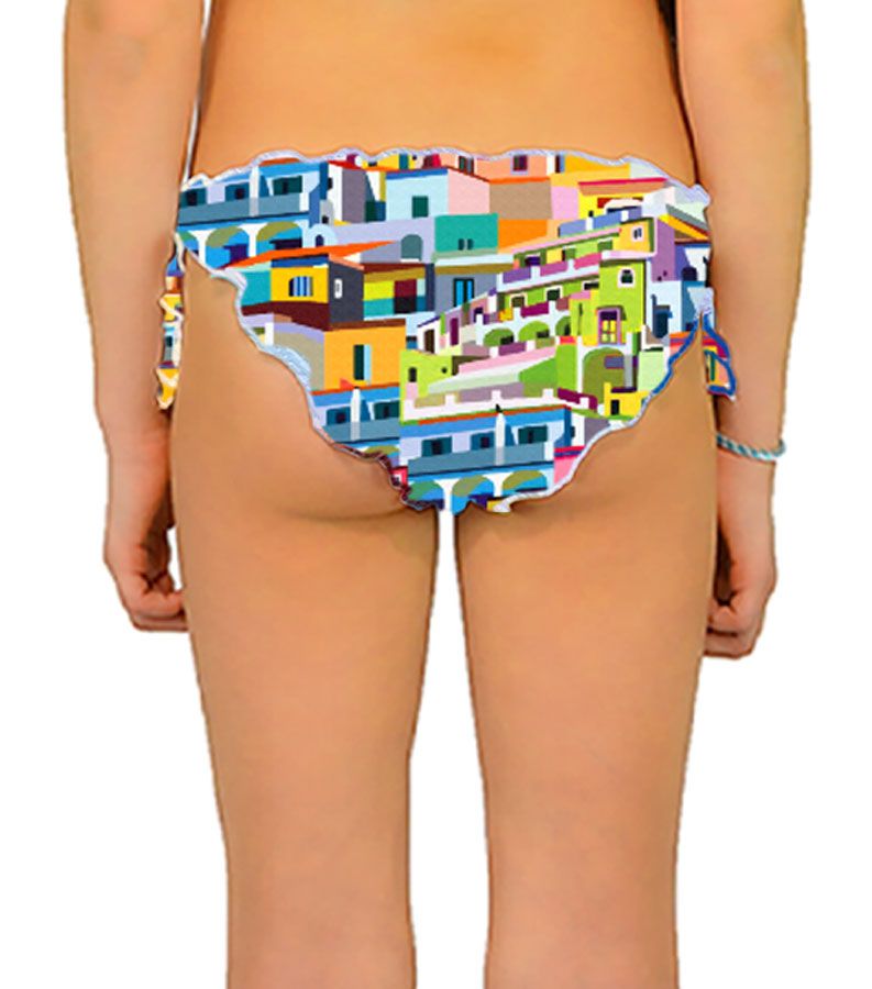 Zeybra SLIP BAMBINA REVERSIBILE AMALFI GIALLO Economico