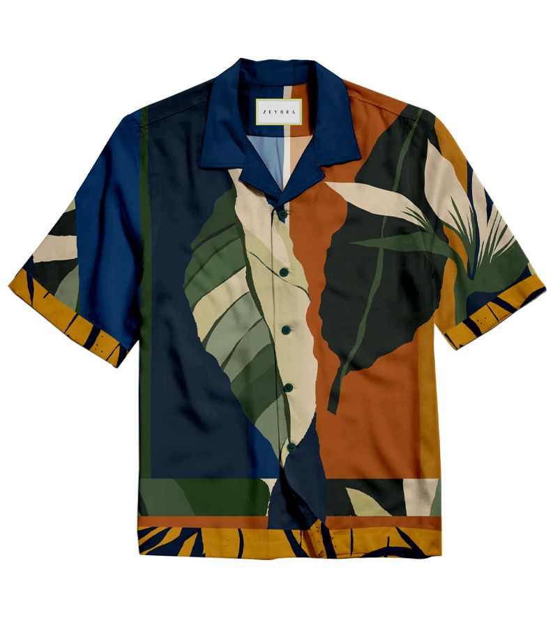 ZeybraZEYBRA PORTOFINO - CAMICIA AFRICAN IN SETA Offerte