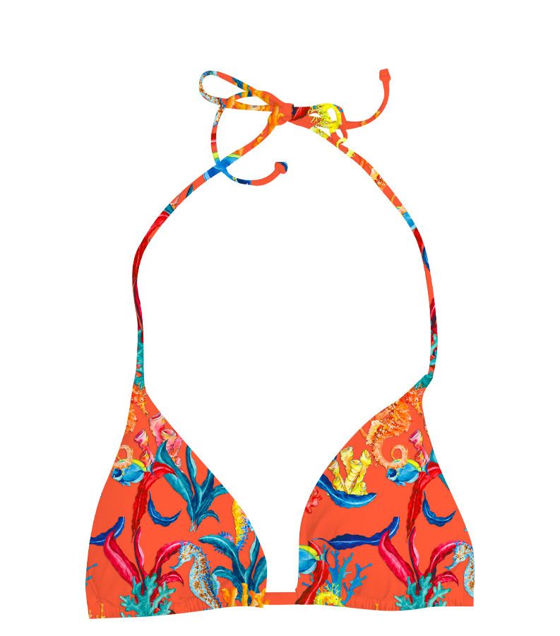 Zeybra TRIANGOLO DONNA REVERSIBILE CORALLI ORANGE 2025
